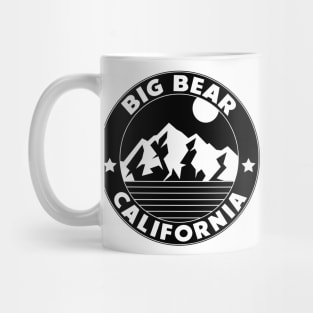 Skiing Big Bear California Hike Ski Snowboard Mountain Bike CA Mug